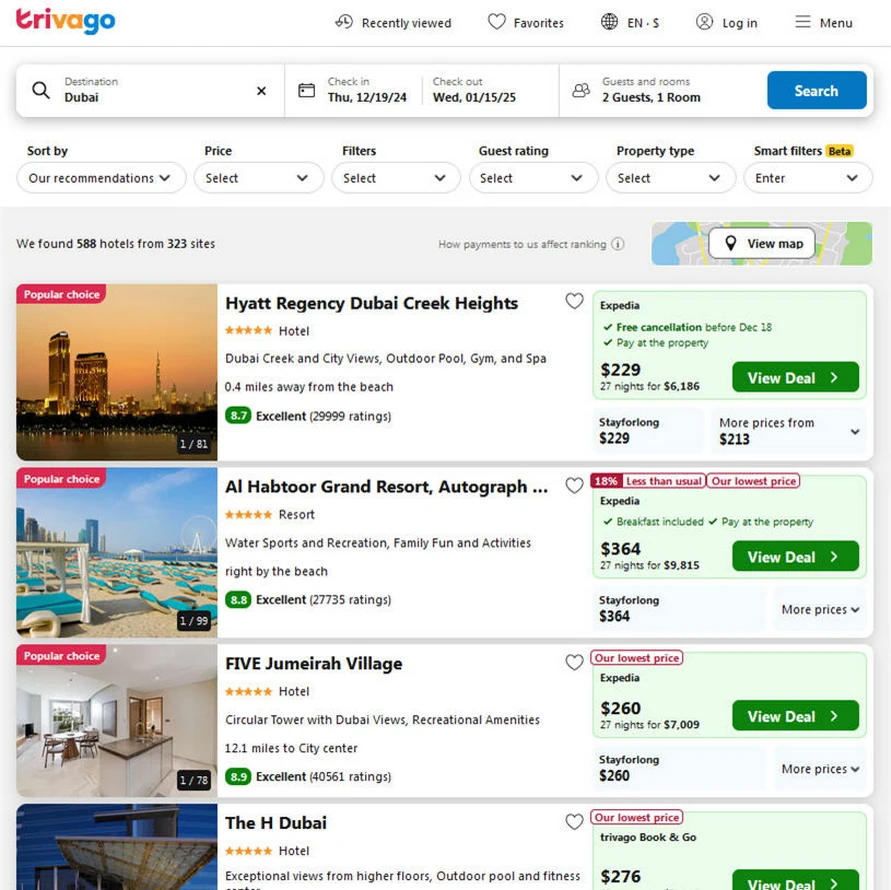 Hotel and Travel Project